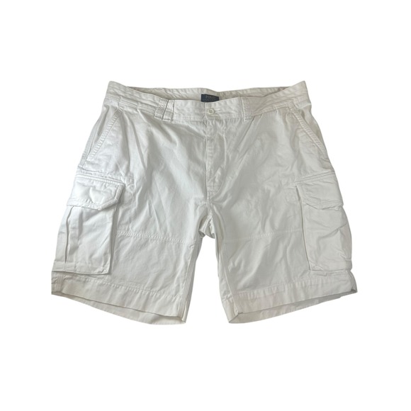 Polo by Ralph Lauren Other - Polo Ralph Lauren Men's Relaxed Fit White Cargo Golfer Shorts Casual Golf Sz 44T
